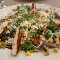 Southwestern Chicken Salad was delicious and a generous serving!