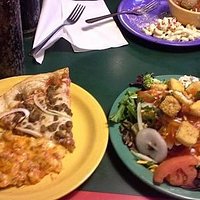 Pizza Inn Buffet and Salad bar complete with pasta ans spaghetti...awesome place for a family ou