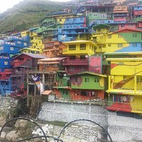 colorful houses
