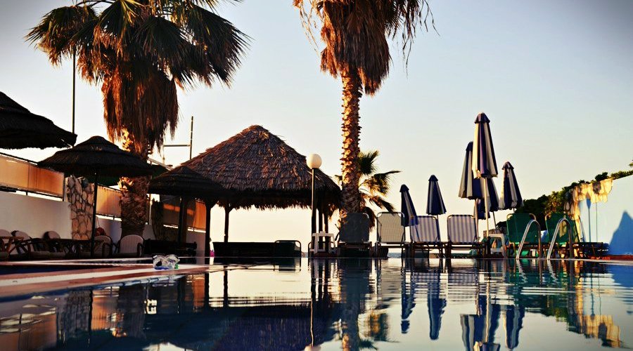 Soleil Apartments and Studios pool area