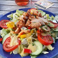 Salat mit Putenbrust