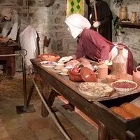 Le début de notre voyage au Moyen Age...