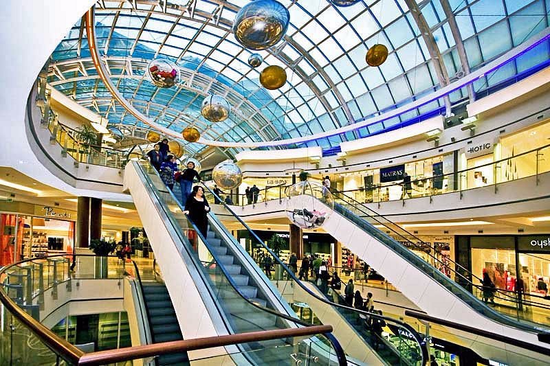 Interior View From The Luxurious Shopping Mall, Istinye Park In