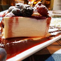 Panna cotta con frutti di bosco freschi