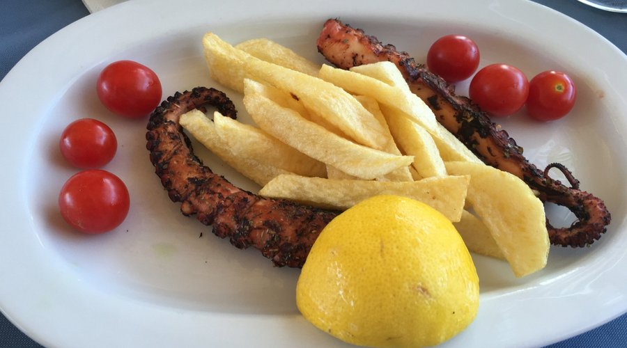 grilled octopus