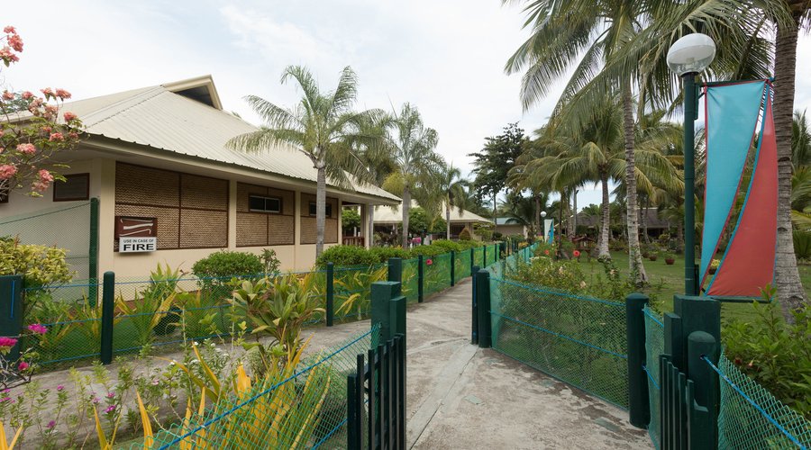 Hallways at the Paradise Island Park & Beach Resort