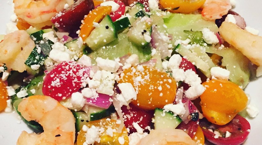 Shrimp Veggie Salad