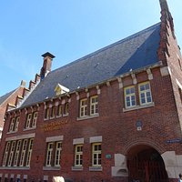 Het Hooge Huys aan begin Langestraat;Alkmaar july 2016