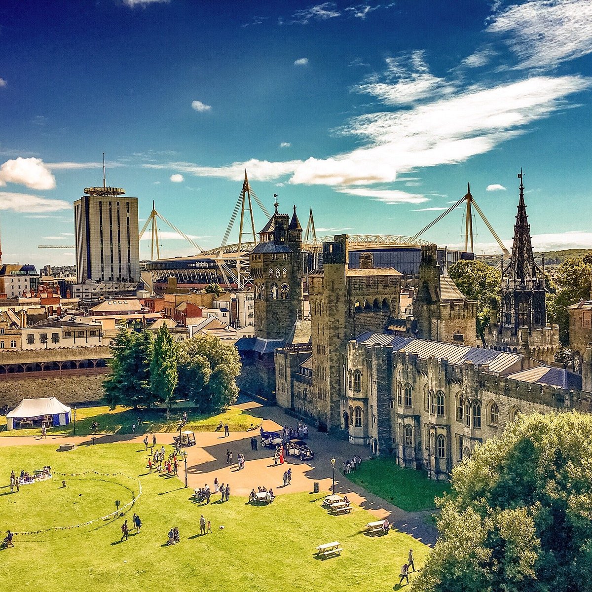 cardiff castle visit