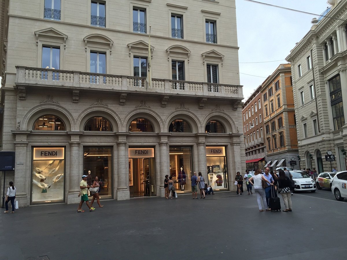 Fendi is one of the best places to shop in Rome