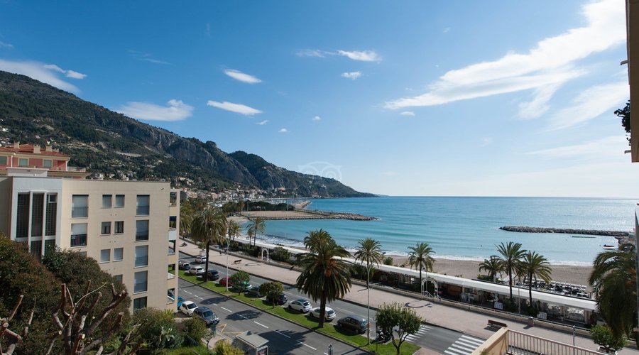 The Second Superior Double Room with Sea View at the Hotel Palm Garavan