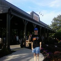 In front of Cracker Barrel