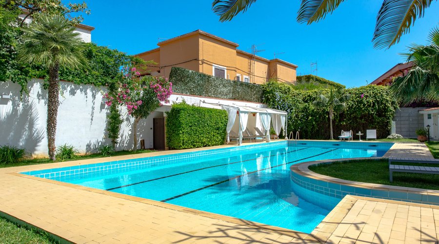The Pool at the B&B Mondello Resort