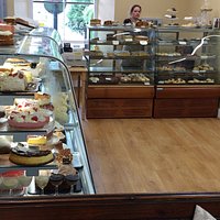 Amazing selection of Pies, puddings and cakes.
