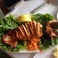 Calamar a la brasa Delicioso!!!