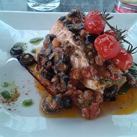 Saumon sauce vierge : exquis !