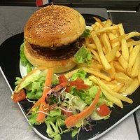 Burger et frites 100% maison