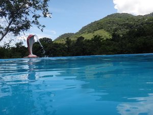 Piscina e praia