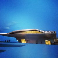 Stazione marittima di notte