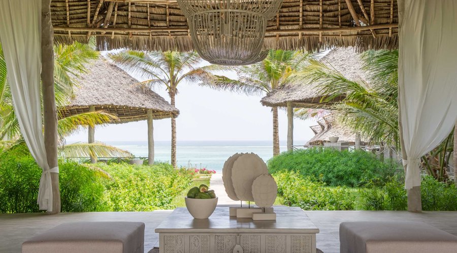 Reception of Zawadi Hotel Zanzibar