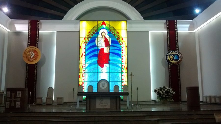 Foto dentro da catedral