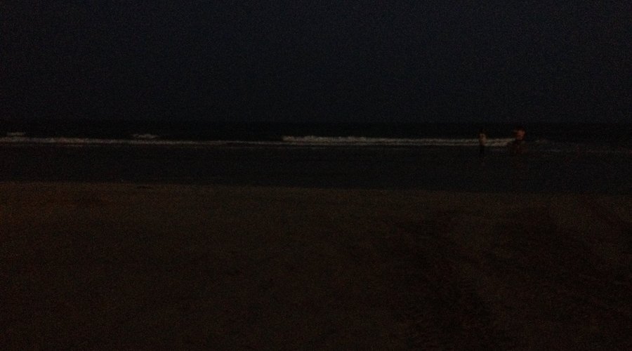 der Strand bei nacht einfach wundervoll!