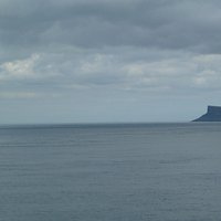 Looking down the coast road