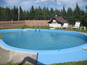Piscine et plage