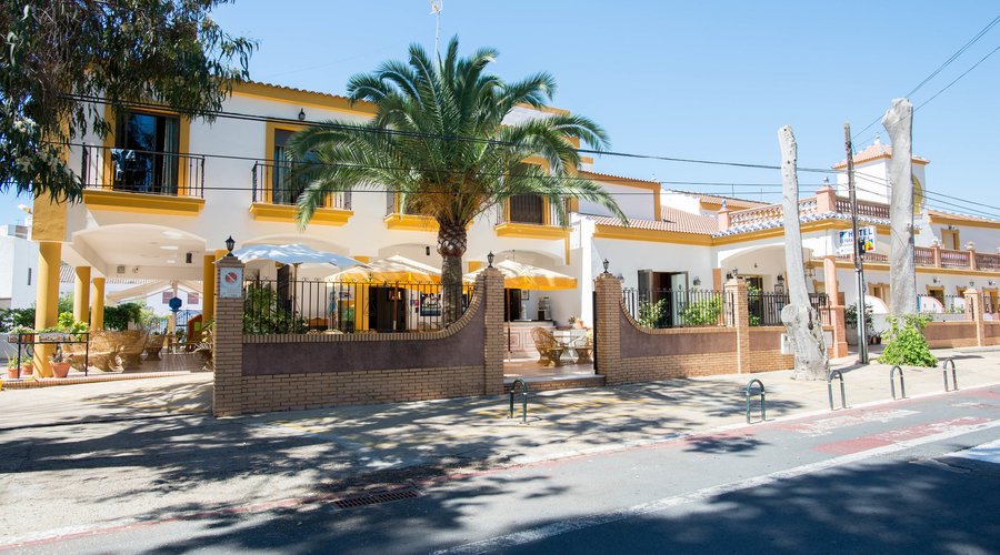 Street at the Hotel Paraiso Playa