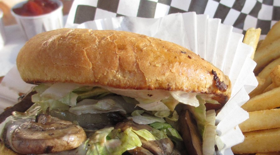 Mushroom burger