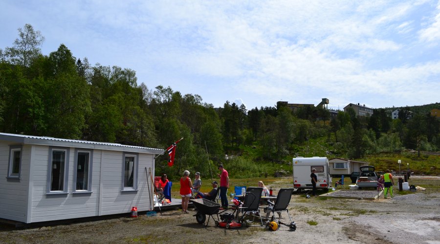 Camping-kos på dugnadsdag