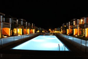 Piscina e praia