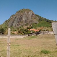 Foto feita próxima a entrada para o estacionamento...