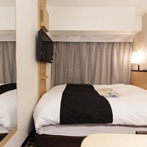 The Small Double Room at the APA Hotel Ikebukuro Eki Kitaguchi