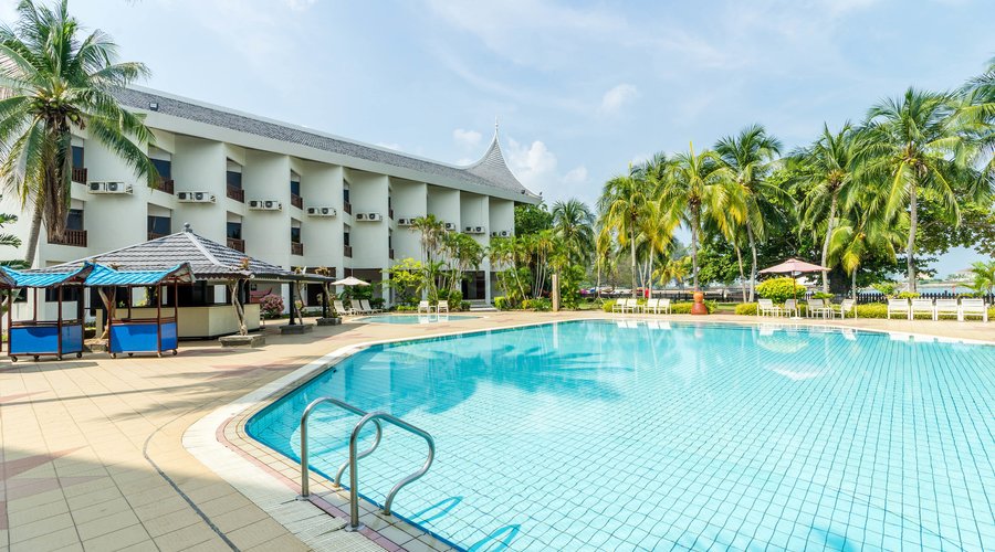 The Pool at The Grand Beach Resort