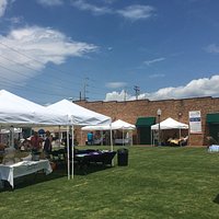 Beautiful day for a Saturday waterfront market!