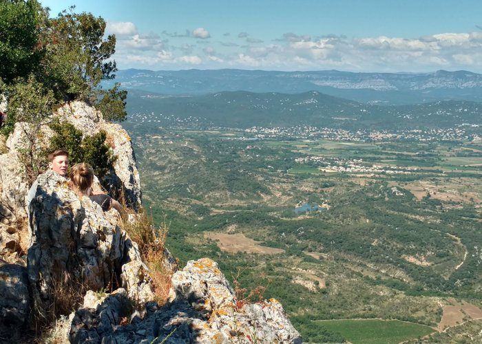 When you take, at the top) the narrow path to the right you have the whole summit to yourself