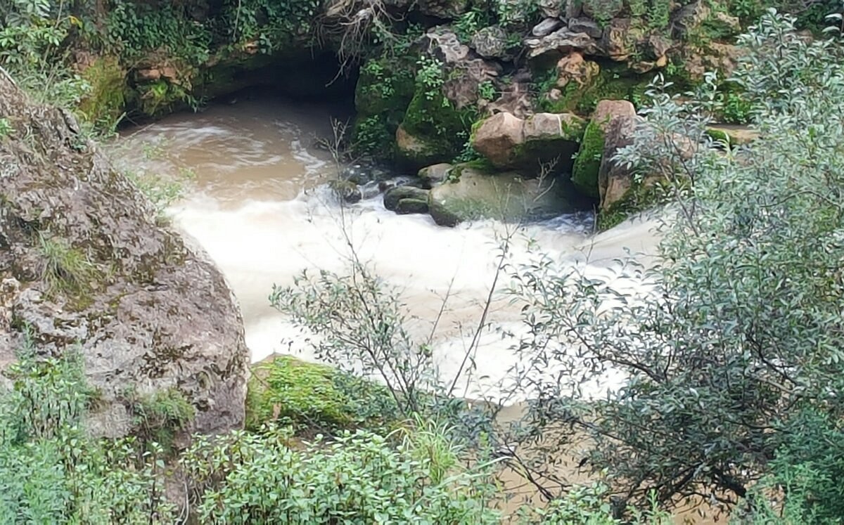 Зона водопадов