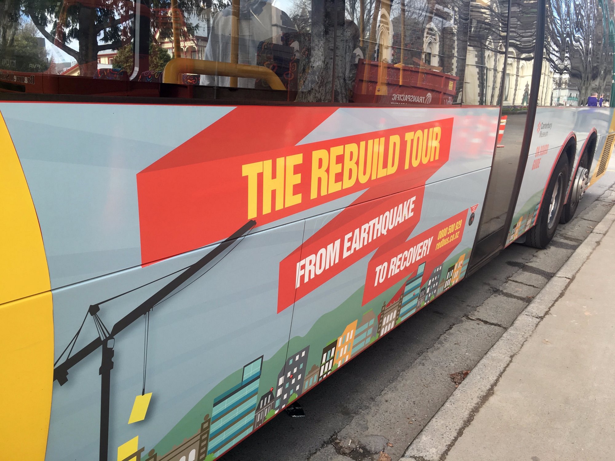 red bus rebuild tour christchurch