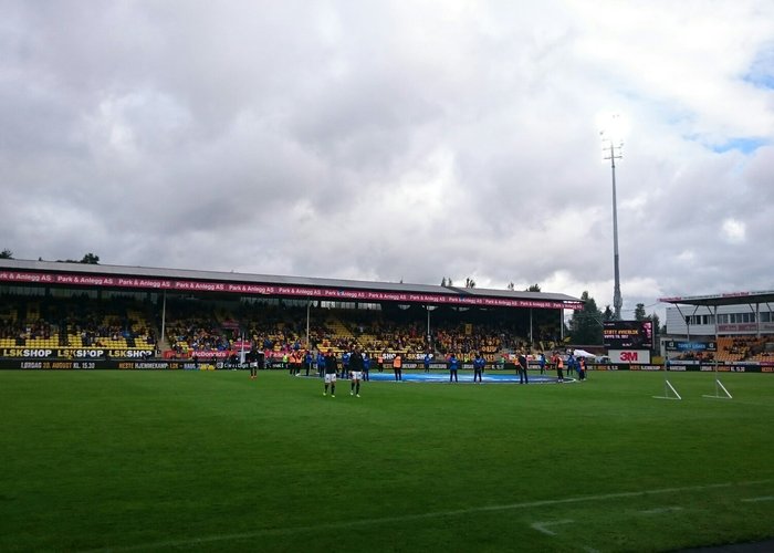 Åråsen Stadion, klar til kamp :-D