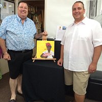 William H. Miller painting of my photograph from Cuba.