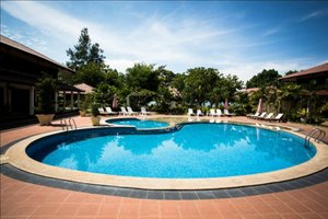 Pangkor Sandy Beach Resort in Pulau Pangkor, image may contain: Resort, Hotel, Villa, Pool