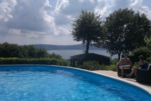 Piscine et plage