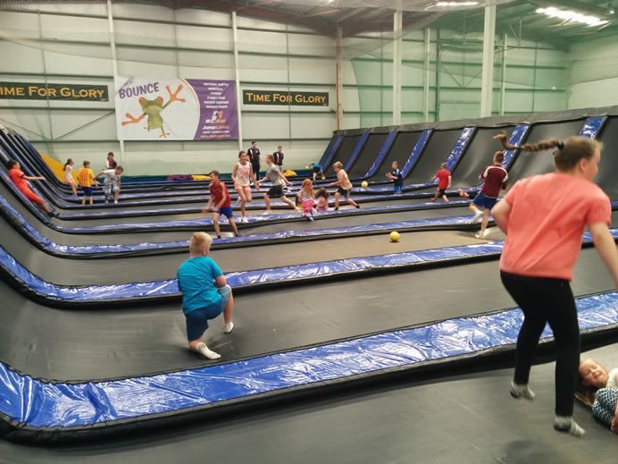 Jump To Glory @ This Indoor Trampoline Park