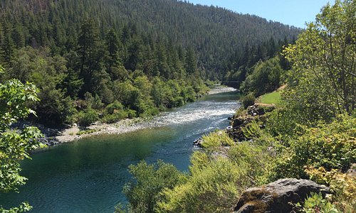 South Fork of Smith River seen from South Fork Rd.