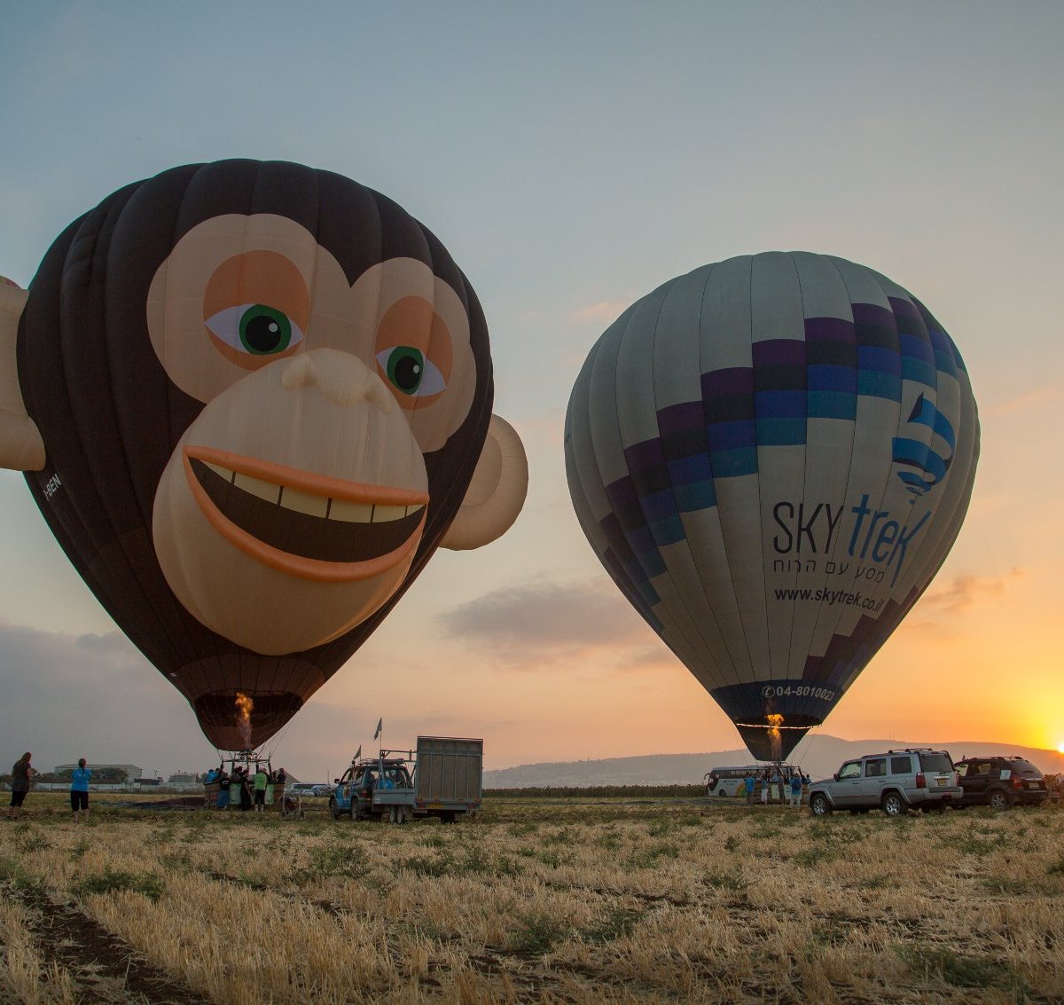 Skytrek Hot Air Balloon Tours, Афула: лучшие советы перед посещением -  Tripadvisor