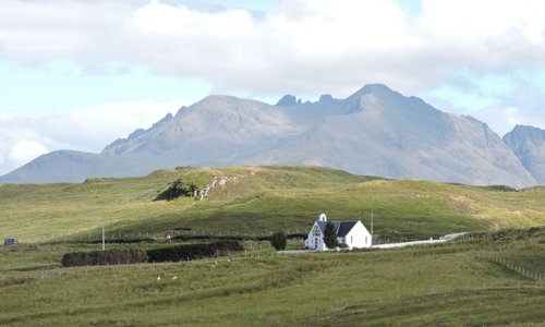vue sur montagne
