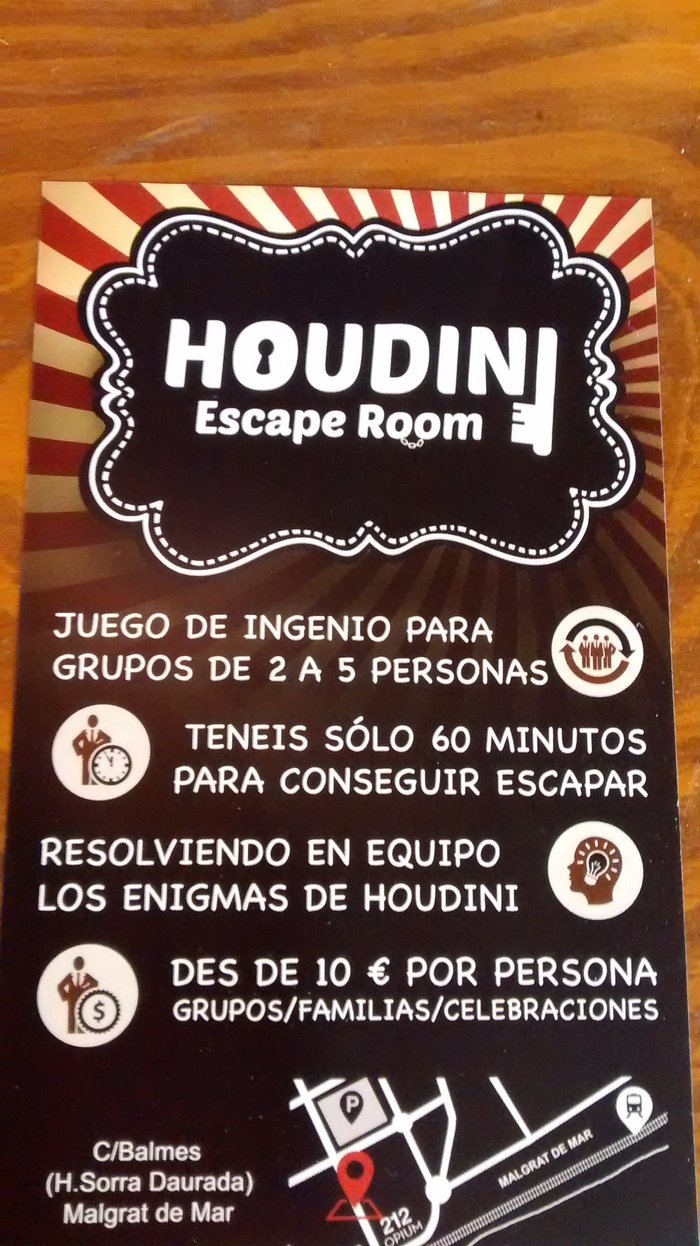 Imagen 4 de Houdini Escape Room