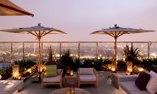 Stunning views from the Andaz West Hollywood