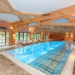 Aries Hotel & Spa Zakopane in Zakopane, image may contain: Pool, Water, Swimming Pool, Resort